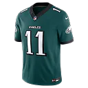 Zennovawear A.J. Brown Philadelphia Eagles Team Vapor FUSE. Stitched Limited Jersey - Midnight Green