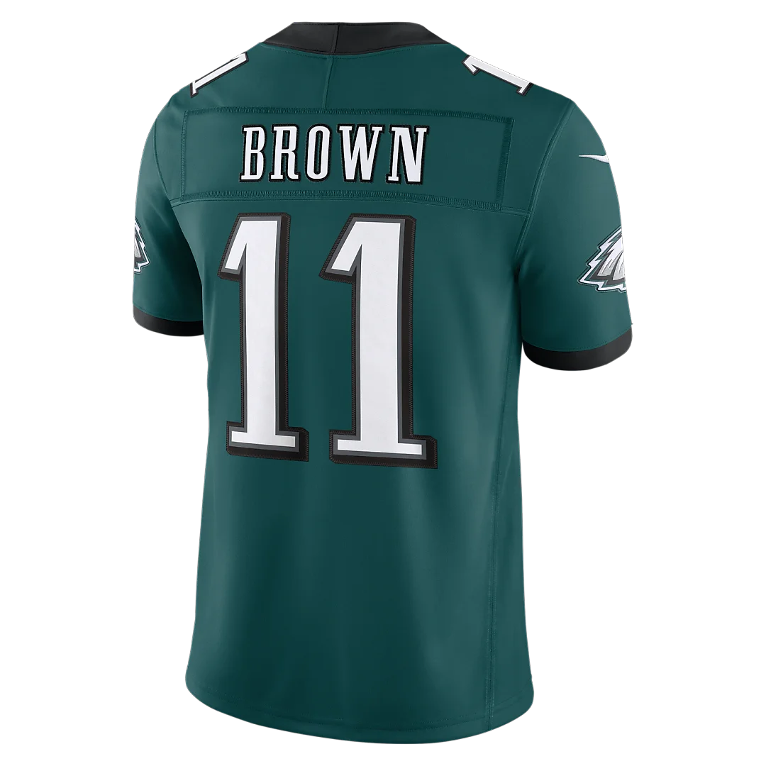 Zennovawear A.J. Brown Philadelphia Eagles Team Vapor FUSE. Stitched Limited Jersey - Midnight Green