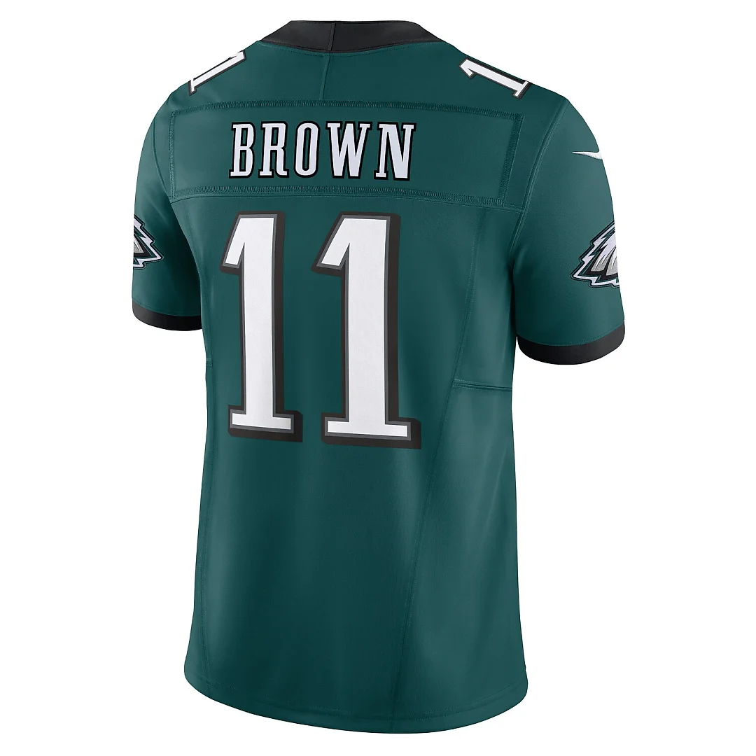 Zennovawear A.J. Brown Philadelphia Eagles Vapor FUSE. Limited Jersey - Midnight Green