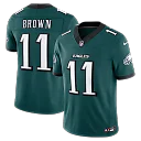 Zennovawear A.J. Brown Philadelphia Eagles Team Vapor FUSE. Stitched Limited Jersey - Midnight Green