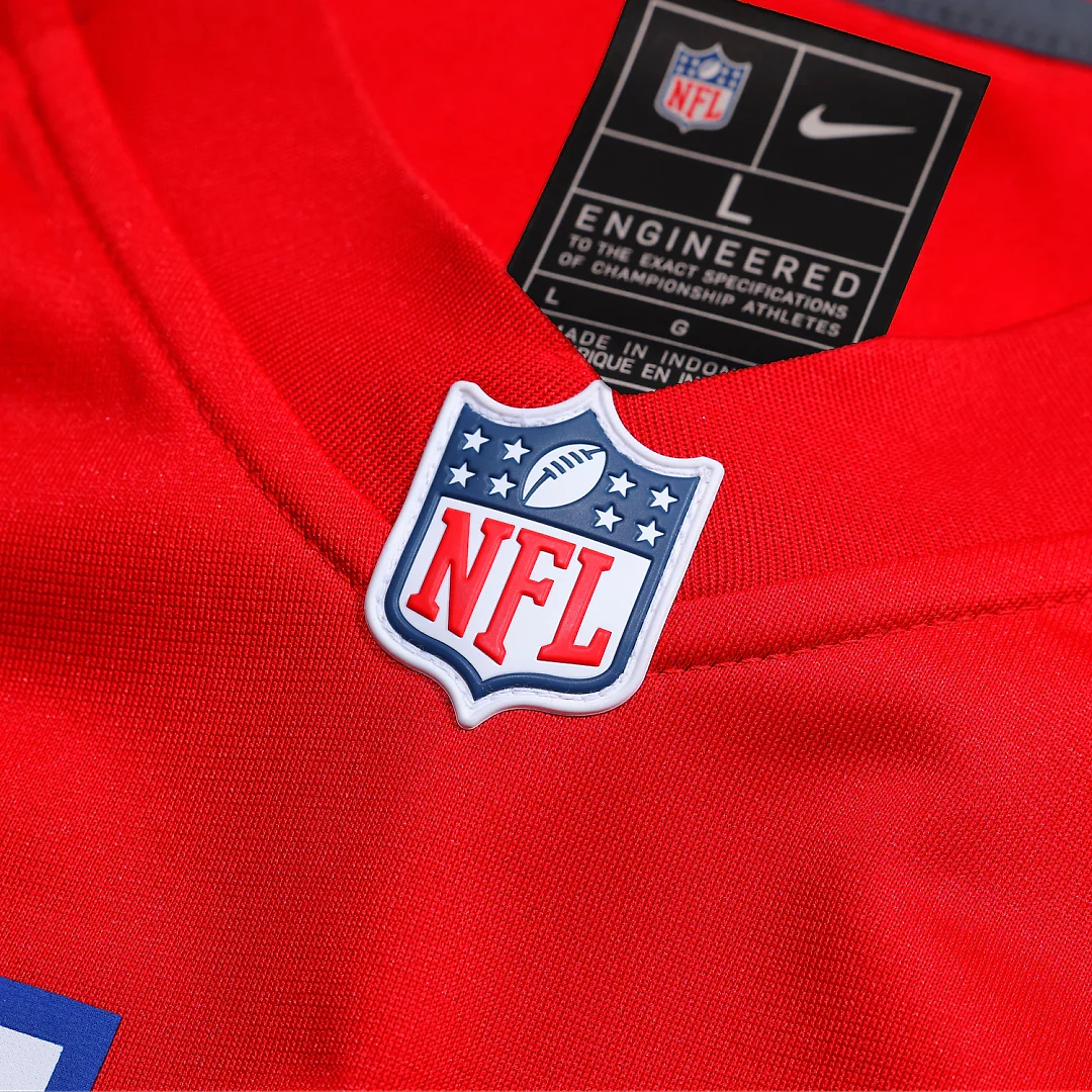Zennovawear A.J. Brown New England Patriots Game Jersey - Red