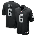 Zennovawear AJ Cole Las Vegas Raiders Game Jersey - Black