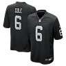 Zennovawear AJ Cole Las Vegas Raiders Game Jersey - Black