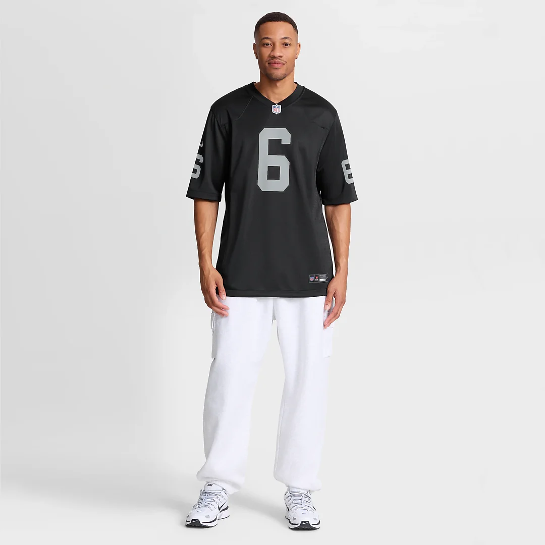 Zennovawear AJ Cole Las Vegas Raiders Game Jersey - Black