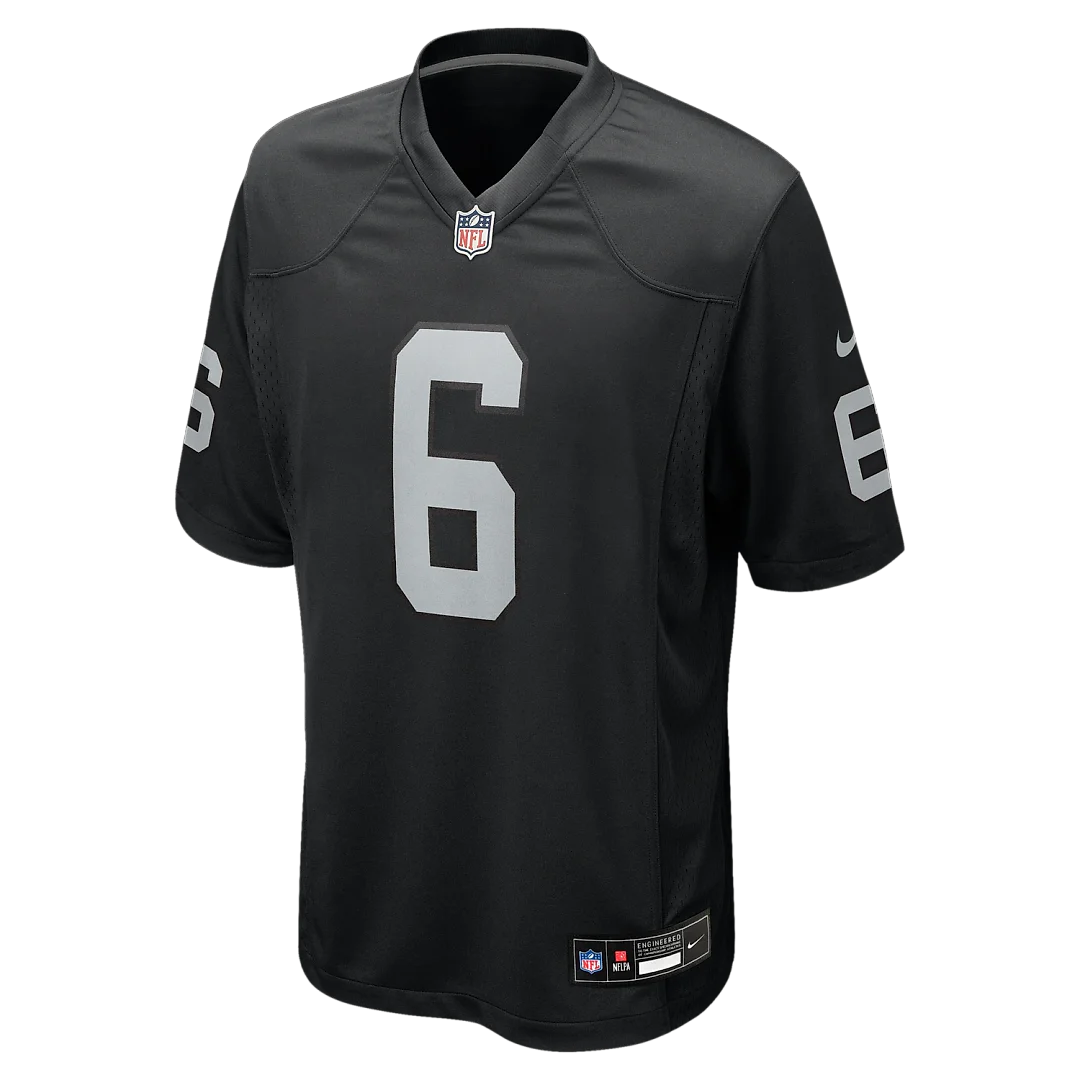 Zennovawear AJ Cole Las Vegas Raiders Game Jersey - Black