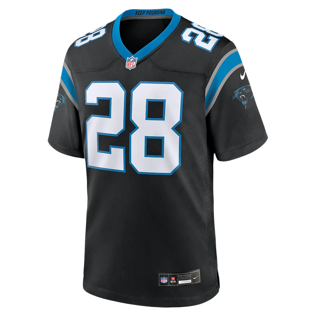 Zennovawear AJ Dillon Carolina Panthers Team Game Jersey - Black