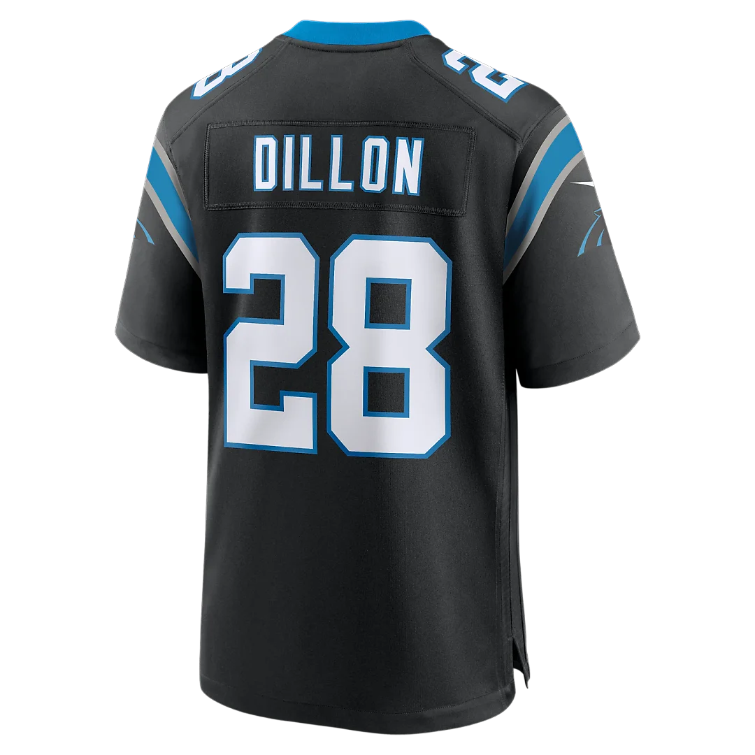 Zennovawear AJ Dillon Carolina Panthers Team Game Jersey - Black