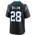 Zennovawear AJ Dillon Carolina Panthers Team Game Jersey - Black