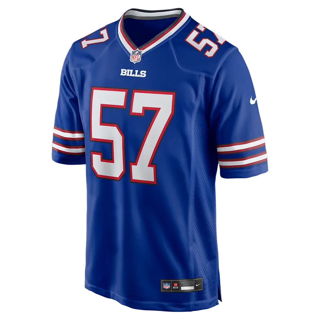 Zennovawear A.J. Epenesa Buffalo Bills Game Player Jersey - Royal