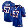 Zennovawear A.J. Epenesa Buffalo Bills Game Player Jersey - Royal
