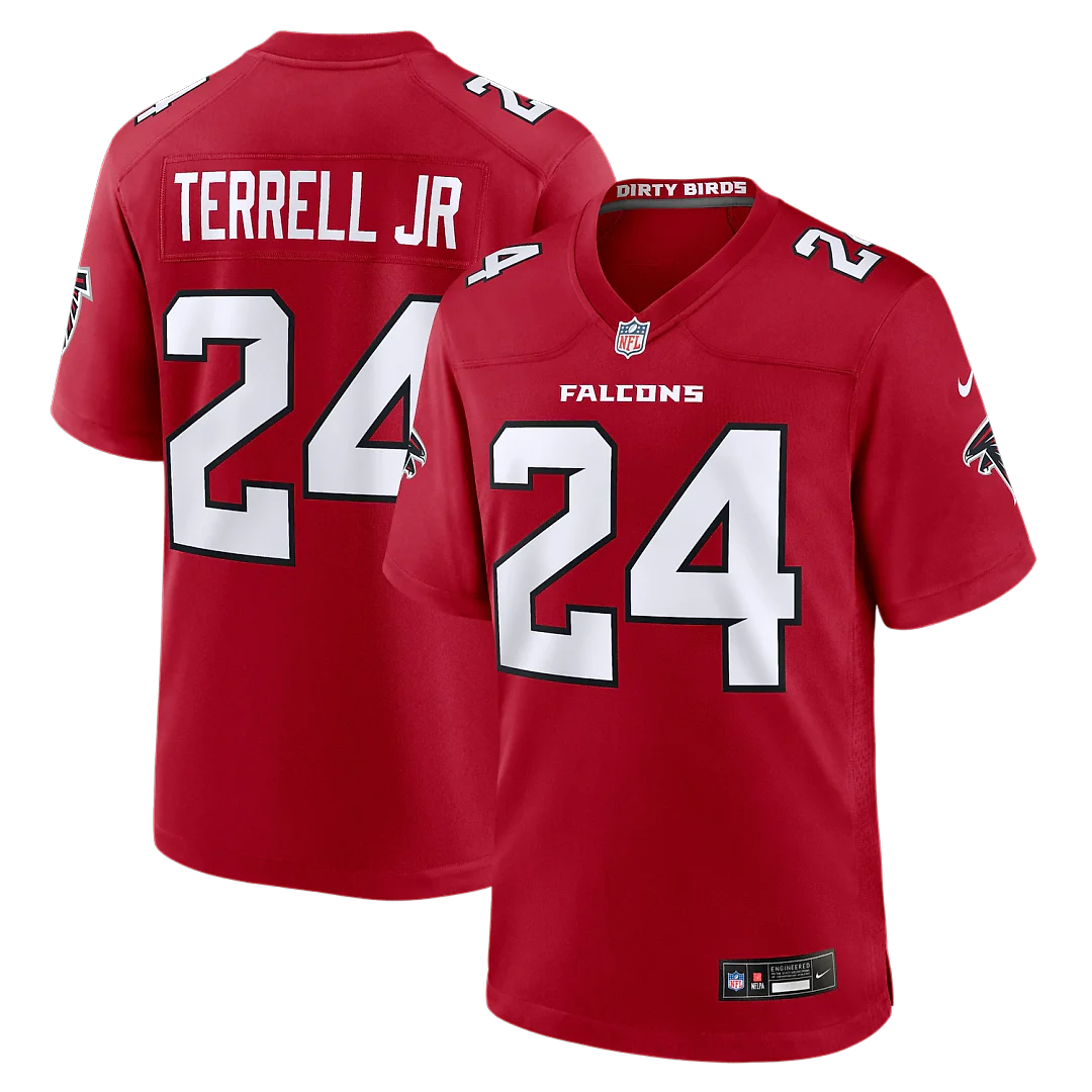Zennovawear A.J. Terrell Atlanta Falcons Game Jersey - Red