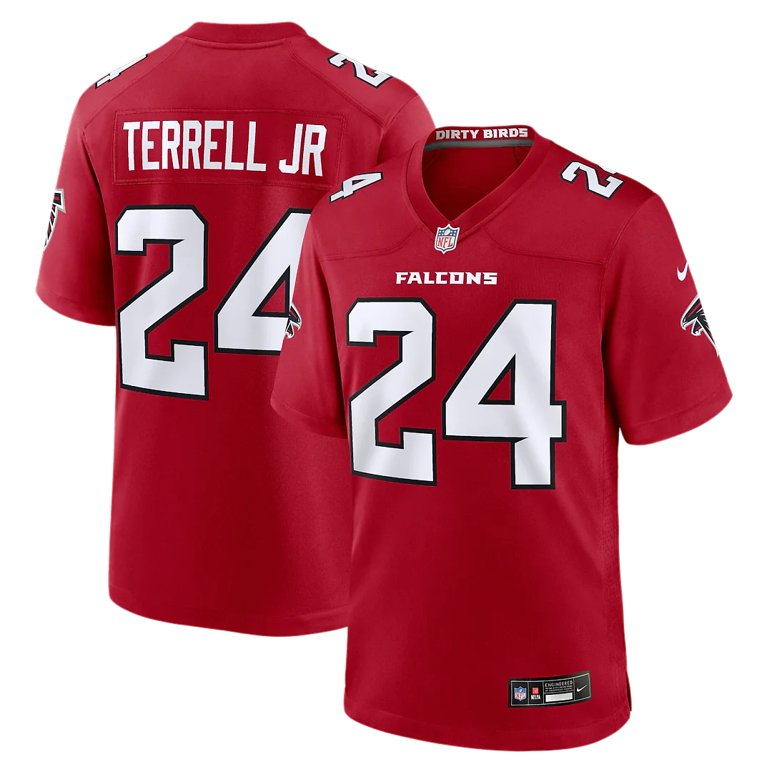 Zennovawear A.J. Terrell Atlanta Falcons Game Jersey - Red