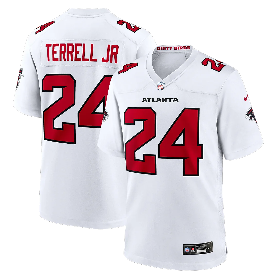 Zennovawear A.J. Terrell Atlanta Falcons Game Jersey - White