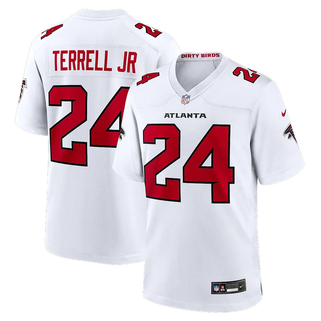 Zennovawear A.J. Terrell Atlanta Falcons Game Jersey - White