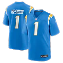 Zennovawear Akheem Mesidor Los Angeles Chargers 2026 NFL Draft First Round Pick No. 22 Team Game Jersey - Powder Blue