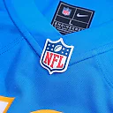 Zennovawear Akheem Mesidor Los Angeles Chargers 2026 NFL Draft First Round Pick No. 22 Team Game Jersey - Powder Blue
