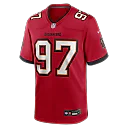 Zennovawear Al-Quadin Muhammad Tampa Bay Buccaneers Team Game Jersey - Red