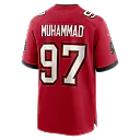 Zennovawear Al-Quadin Muhammad Tampa Bay Buccaneers Team Game Jersey - Red