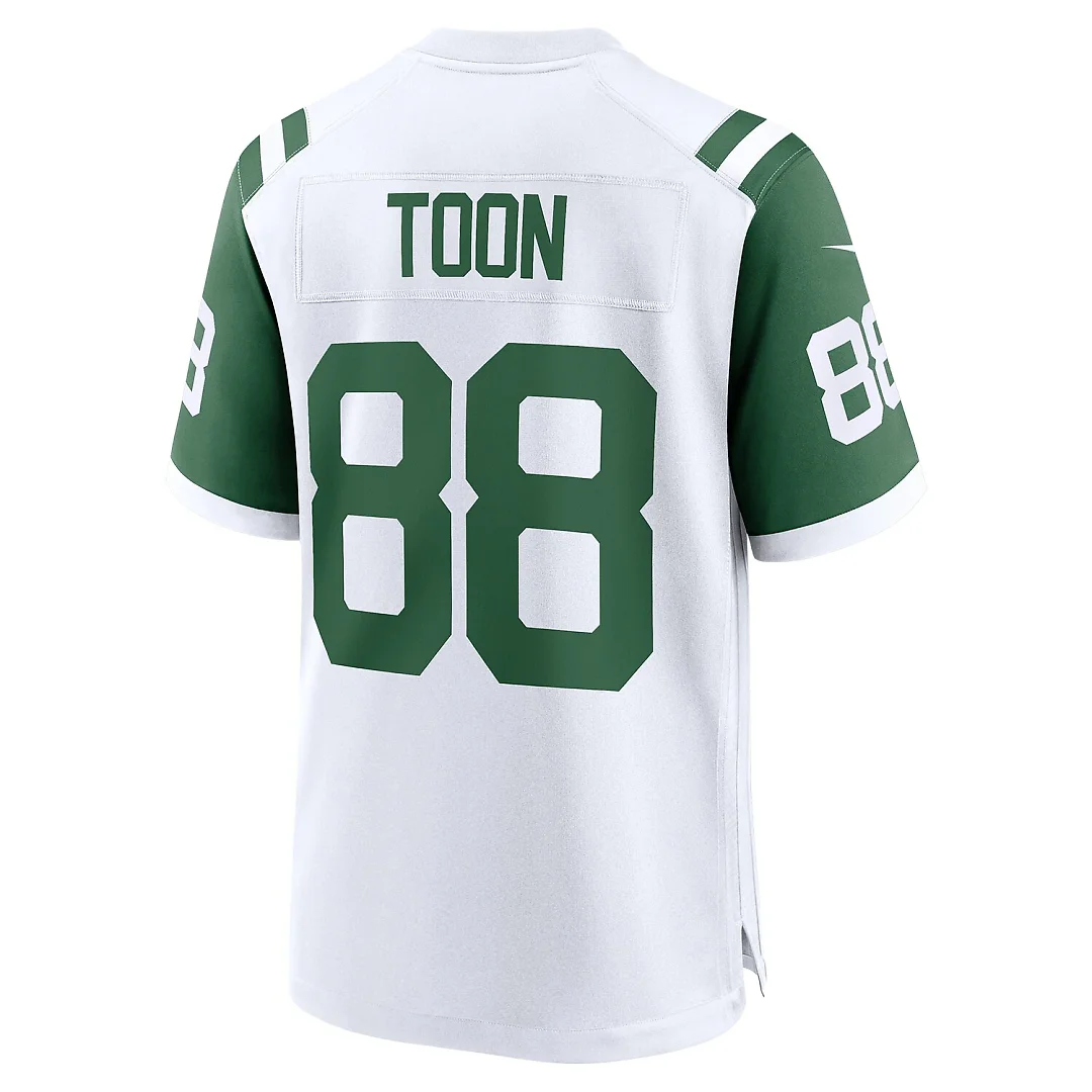 Zennovawear Al Toon New York Jets Retired Player Alternate Game Jersey - White