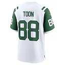 Zennovawear Al Toon New York Jets Retired Player Alternate Game Jersey - White