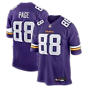 Zennovawear Alan Page Minnesota Vikings Game Retired Player Jersey - Purple