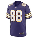 Zennovawear Alan Page Minnesota Vikings Retired Player Alternate Game Jersey - Purple