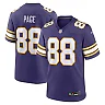 Zennovawear Alan Page Minnesota Vikings Retired Player Alternate Game Jersey - Purple