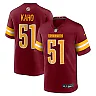 Zennovawear Ale Kaho Washington Commanders Team Game Jersey - Burgundy
