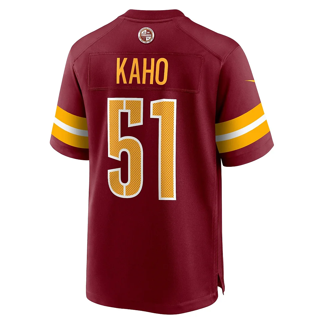 Zennovawear Ale Kaho Washington Commanders Team Game Jersey - Burgundy