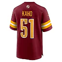 Zennovawear Ale Kaho Washington Commanders Team Game Jersey - Burgundy