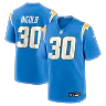 Zennovawear Alec Ingold Los Angeles Chargers Team Game Jersey - Powder Blue