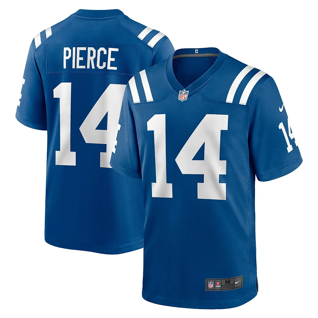 Zennovawear Alec Pierce Indianapolis Colts Player Game Jersey - Royal