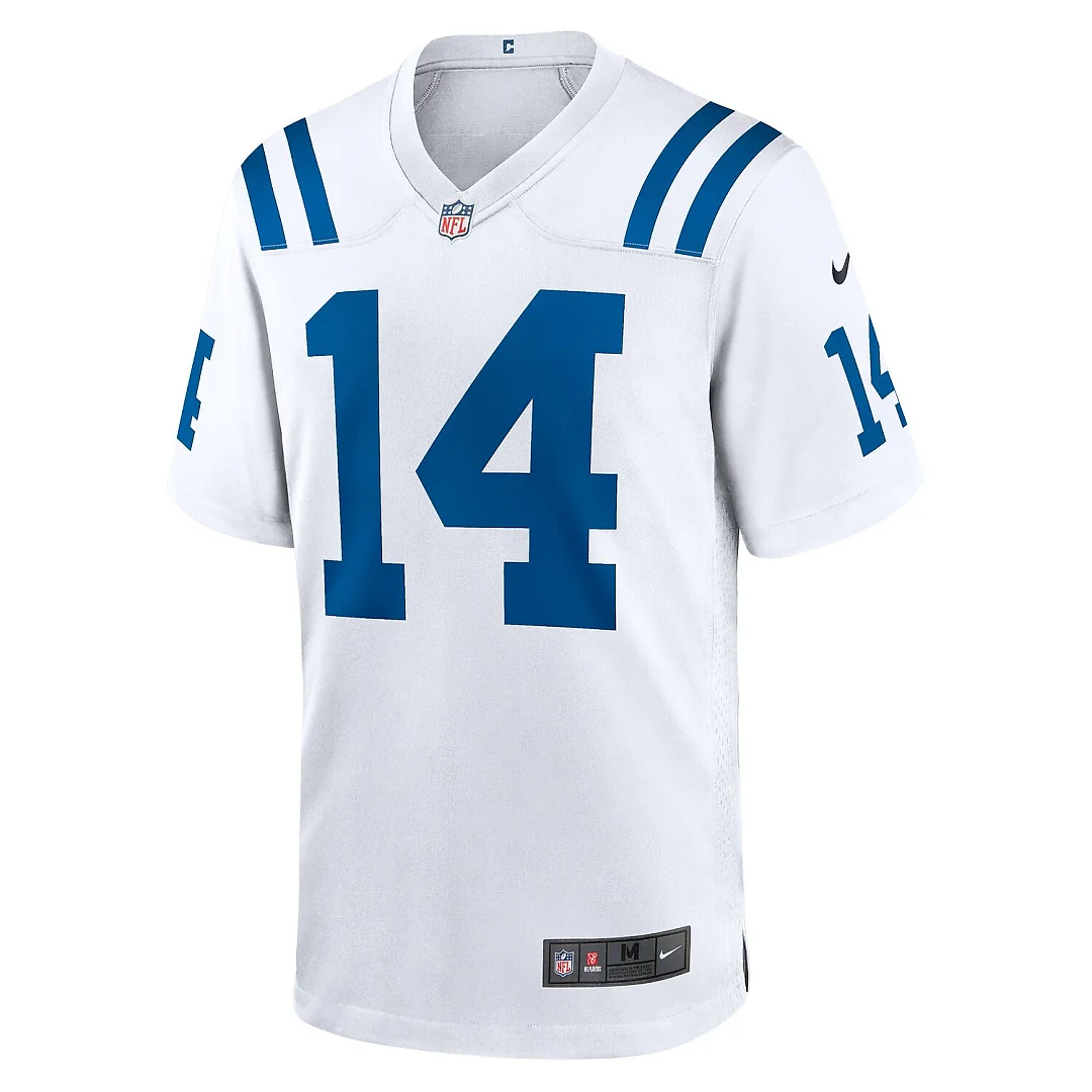 Zennovawear Alec Pierce Indianapolis Colts Away Game Player Jersey - White