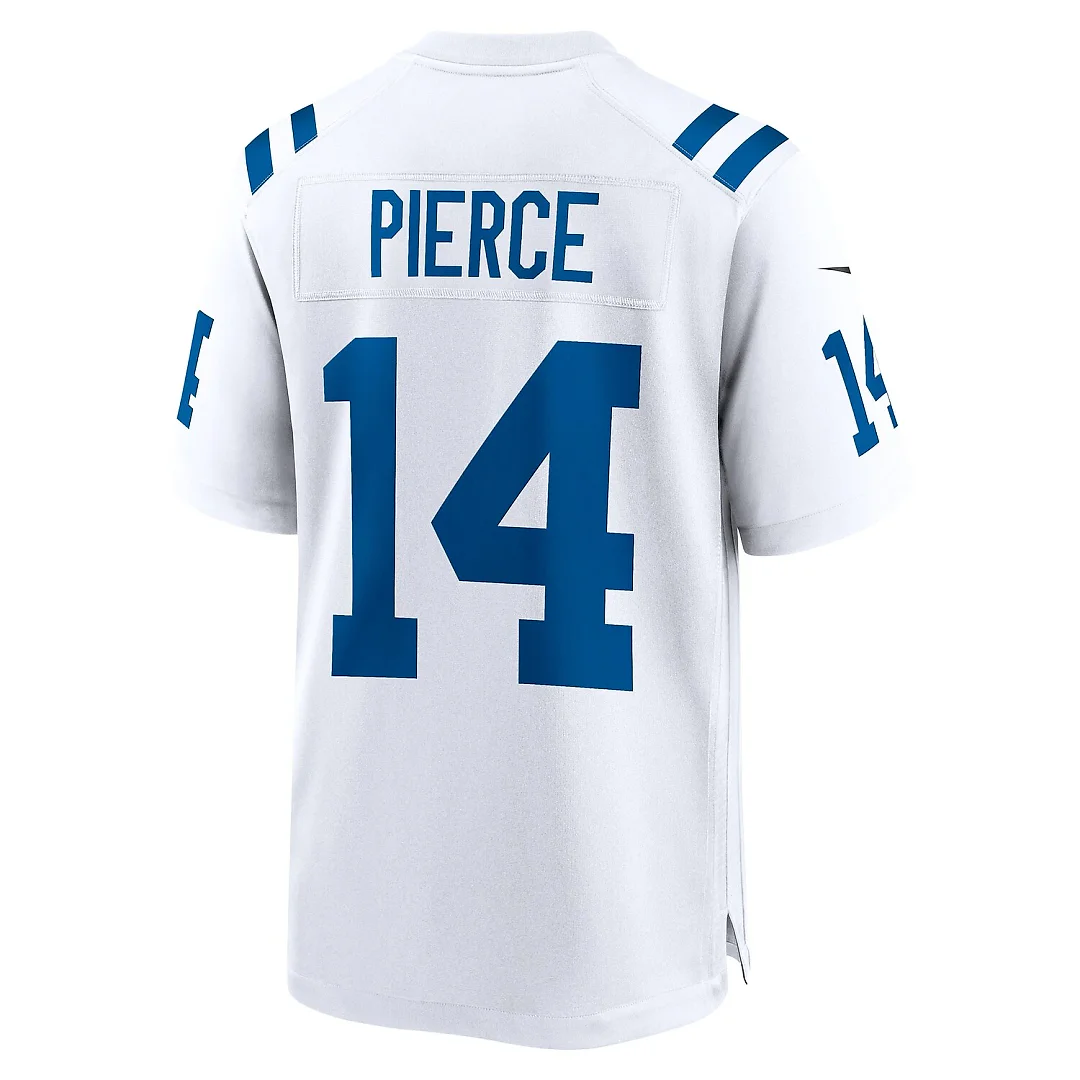 Zennovawear Alec Pierce Indianapolis Colts Away Game Player Jersey - White