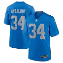 Zennovawear Alex Anzalone Detroit Lions Alternate Game Jersey - Blue