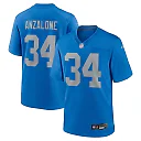 Zennovawear Alex Anzalone Detroit Lions Alternate Game Jersey - Blue