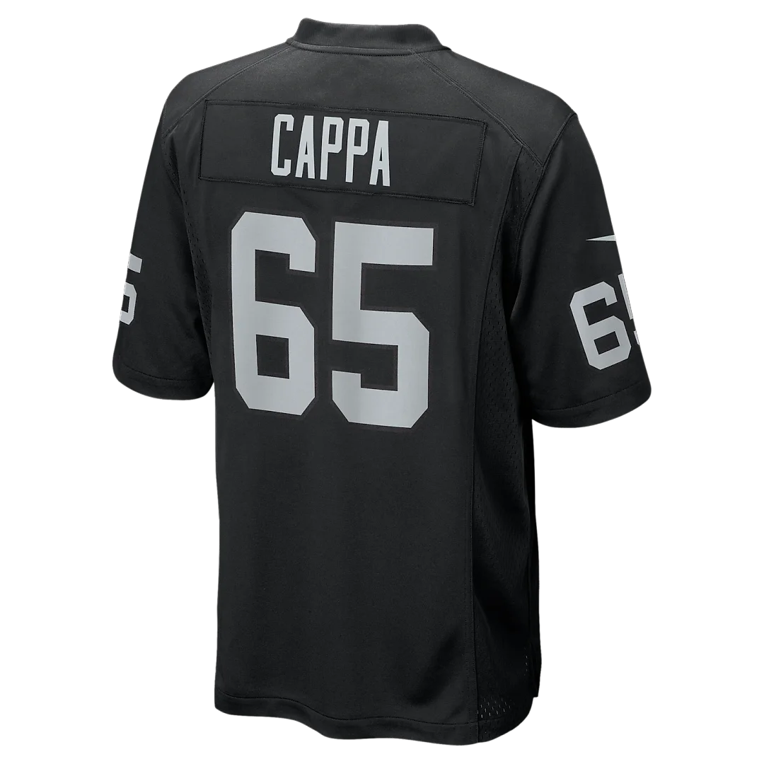 Zennovawear Alex Cappa Las Vegas Raiders Team Game Jersey - Black