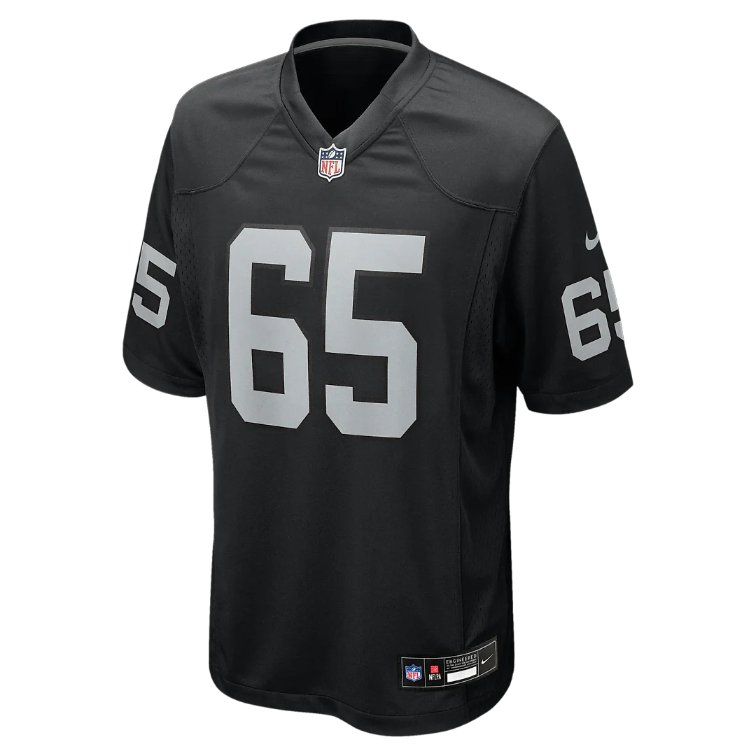 Zennovawear Alex Cappa Las Vegas Raiders Team Game Jersey - Black