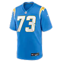 Zennovawear Alex Harkey Los Angeles Chargers Team Game Jersey - Powder Blue