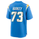Zennovawear Alex Harkey Los Angeles Chargers Team Game Jersey - Powder Blue