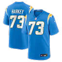 Zennovawear Alex Harkey Los Angeles Chargers Team Game Jersey - Powder Blue