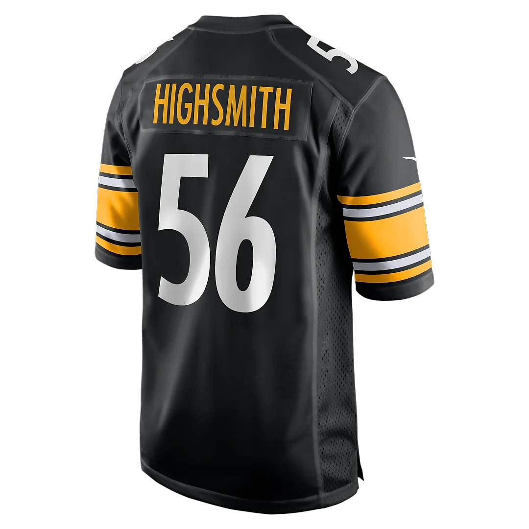 Zennovawear Alex Highsmith Pittsburgh Steelers Game Jersey - Black