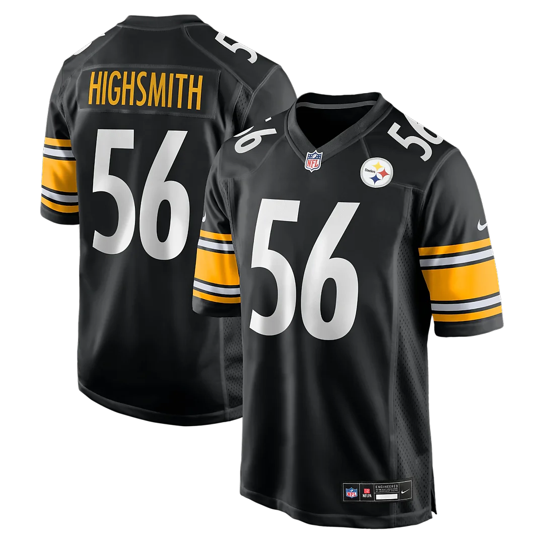Zennovawear Alex Highsmith Pittsburgh Steelers Game Jersey - Black