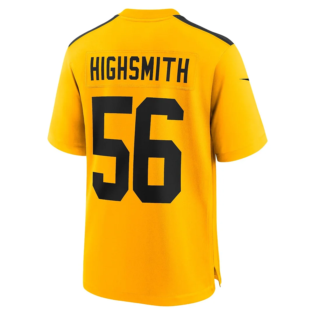 Zennovawear Alex Highsmith Pittsburgh Steelers Alternate Game Jersey - Gold