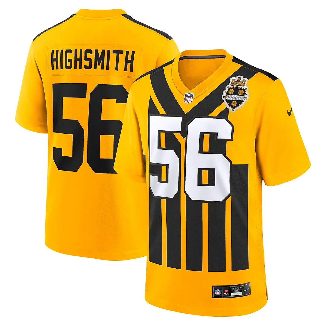 Zennovawear Alex Highsmith Pittsburgh Steelers Alternate Game Jersey - Gold