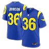 Zennovawear Alex Johnson Los Angeles Rams Team Game Jersey - Royal