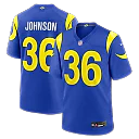 Zennovawear Alex Johnson Los Angeles Rams Team Game Jersey - Royal
