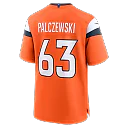Zennovawear Alex Palczewski Denver Broncos Team Game Jersey - Orange