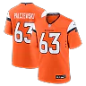 Zennovawear Alex Palczewski Denver Broncos Team Game Jersey - Orange