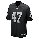 Zennovawear Alex Ward Las Vegas Raiders Team Game Jersey - Black